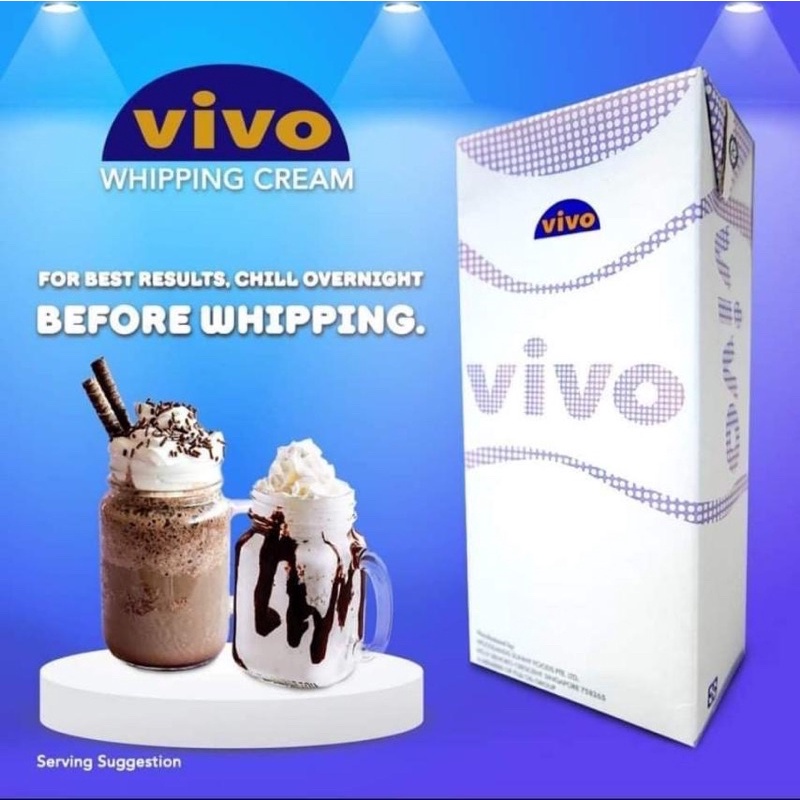 Vivo whipping cream 1.1L Shopee Philippines