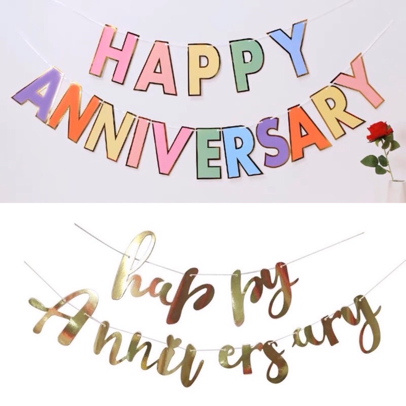 aniversary Signs Labels There Are Many Types Of Anniversary. | Shopee ...