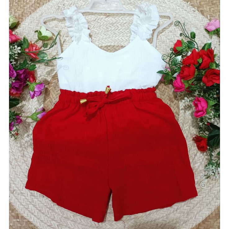 Terno Kids Tops+ short | Shopee Philippines