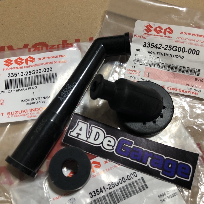 SGP Spark Plug Cap Set Raider 150 Carb/Fi (Suzuki Genuine) Shopee