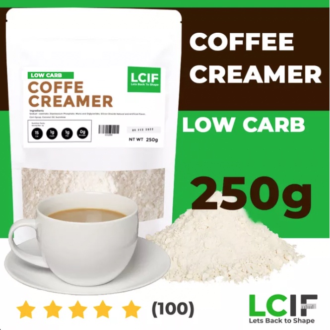 Low Carb Coffee Creamer 250g Coffee Creamer LCIF Lets Back To Shape