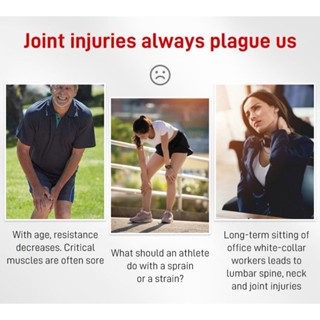 German horse paste cold compress gel Pain relief muscles shoulder neck waist leg【77】 #3