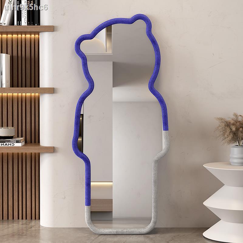 ┋◆ins bear full body dressing mirror into the home living room against the wall floor mirror clothi