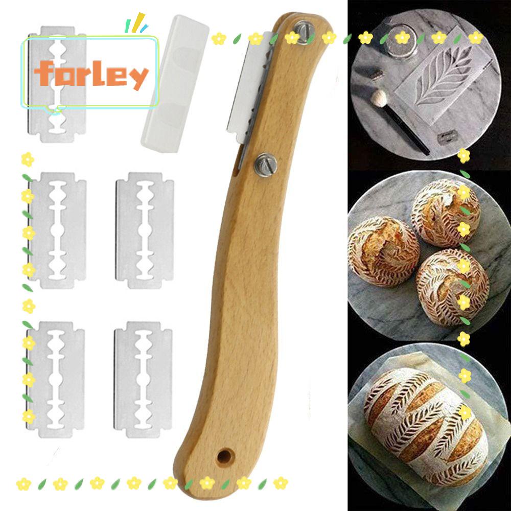 FARLEY Bread Lame Cutter Wooden Slashing Tool Sourdough Bread Bakers