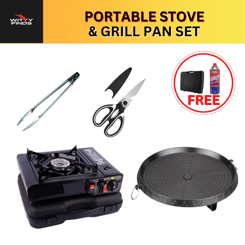 BEST SELLER READYTOUSE Stove And Grill Pan Sets KOREAN SAMGYUPSAL