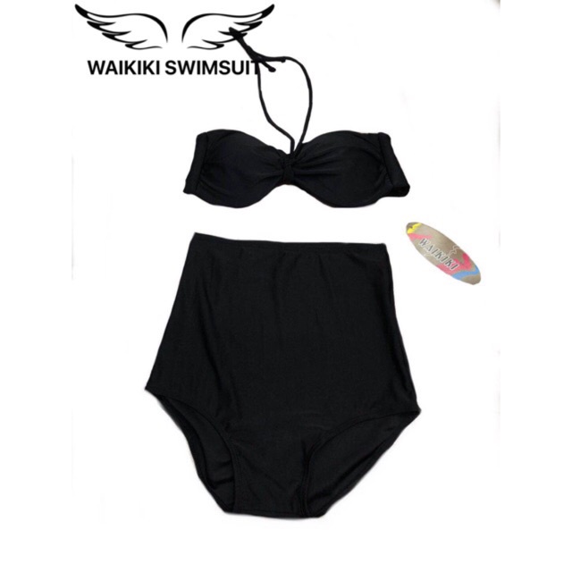 WAIKIKI SWIMSUIT 625 Highwaist Swimsuit TwoPiece Swimwear Sexy