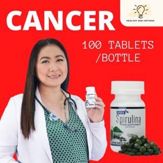 Cancer, Immune System Booster GFOXX Spirulina with Probiotics Tablets (100 tablets/200mg)