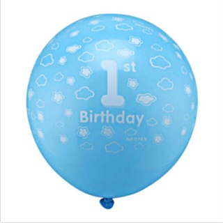 Happy 1st 2nd 3rd 4th 5th 6th 7th 8th 9th Birthday Number Balloon 12inch #2