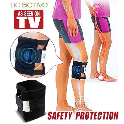 2pcs Beactive Pressure Point Brace Back Pain Acupressure Sciatic Nerve Active Elbow Knee LEG Padssun