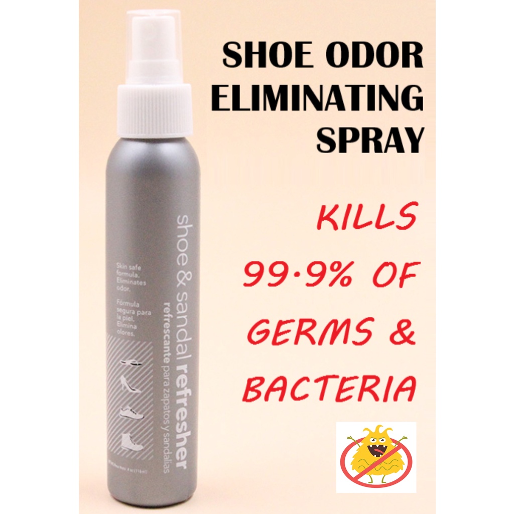 Shoe Odor Eliminator GermKilling Antibacterial Deodorizer Spray (120ml