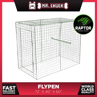 RAPTOR GAME FOWL PRODUCTS - SABONG / WORLD CLASS FLY PEN (EXTRA LARGE) / MANOK / ROOSTER  CAGE