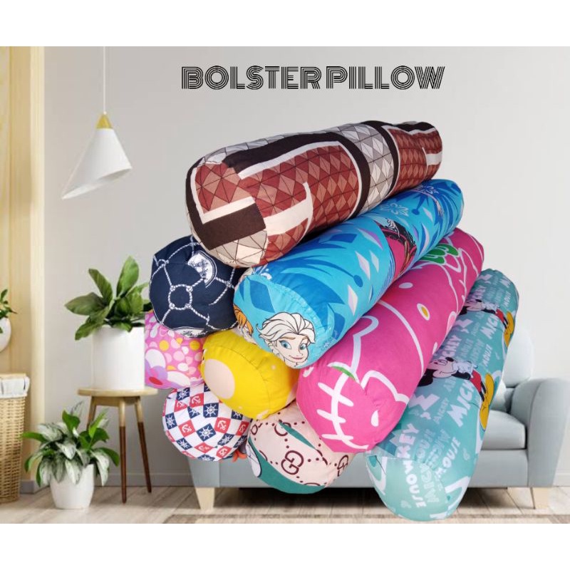 BOLSTER HOT DOG PILLOW PREMIUM FIBER FILL 600 GRAMS Shopee Philippines