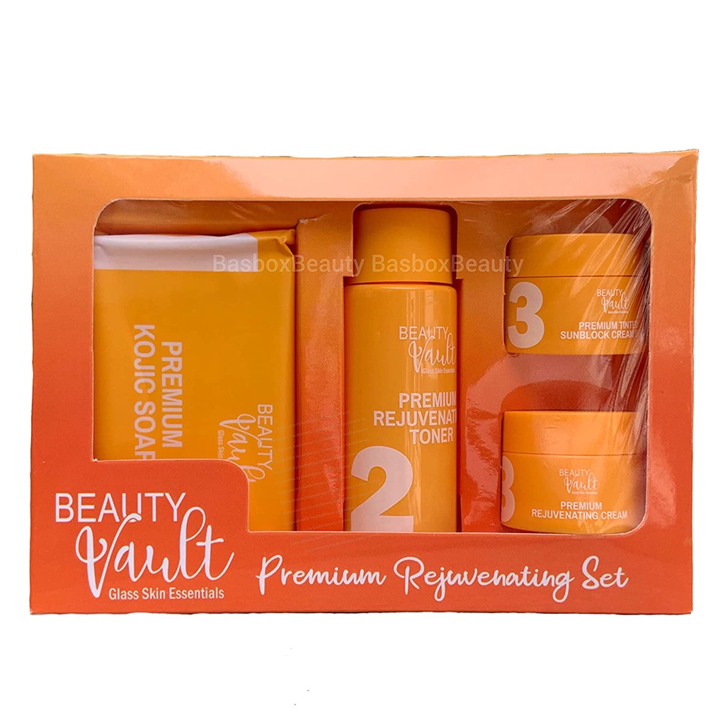 Beauty Vault Glass Skin Essentials Premium Rejuvenating Set