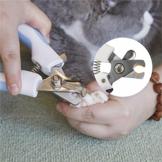 Pet Nail Clipper Nail Cutter STAINLESS NAIL CLIPPER W/ NAIL FILE TOOL FOR DOGS&CATS #3