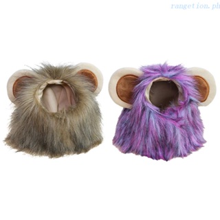 RAN Lion Mane Costume Lion Wig for Small Dogs for  Hat with Ears for Halloween Xm
