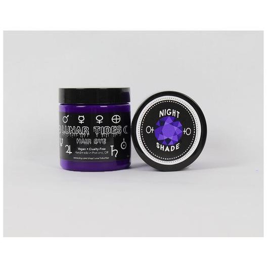 ▤Lunar Tides Nightshade Semi-Permanent Purple Hair Dye - ilovetodye
