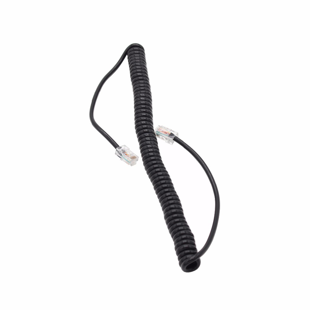 Microphone Cable Cord for Mobile Radio Speaker Mic HM98 HM133 HM