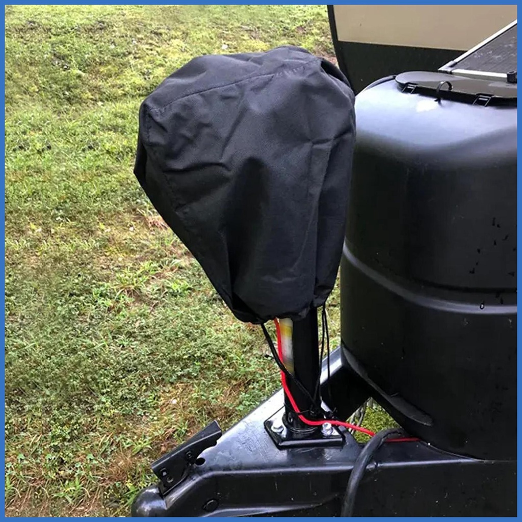 Rv Jack Cover Electric Tongue Trailer Jack Protective Head Cover Rv