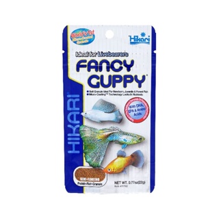 Hikari Fancy Guppy 22 g (semi-floating)