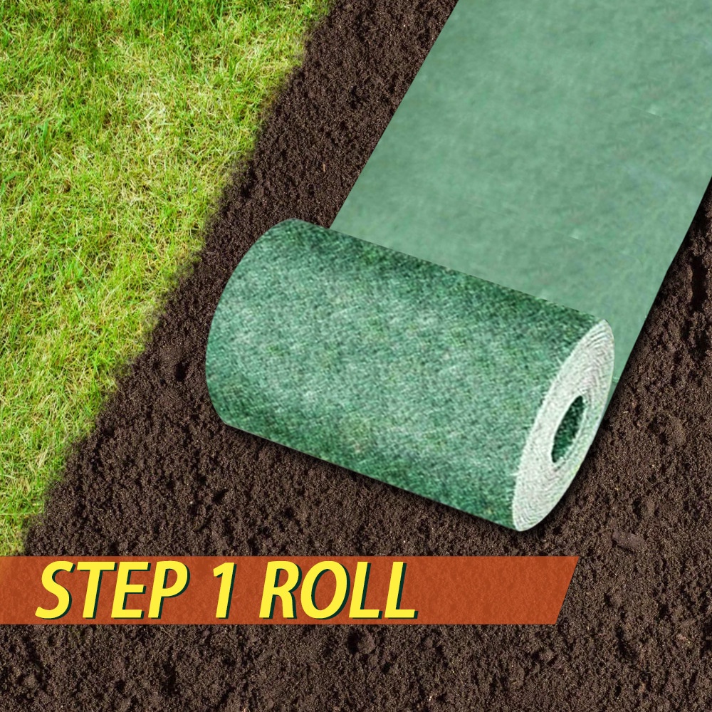20×300cm Eco Blanket Non Woven Biodegradable Seed Mat Gardening Seed Grass Carpet Fertilizer Mats Ga