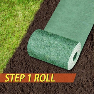 20×300cm Eco Blanket Non Woven Biodegradable Seed Mat Gardening Seed Grass Carpet Fertilizer Mats Ga #1