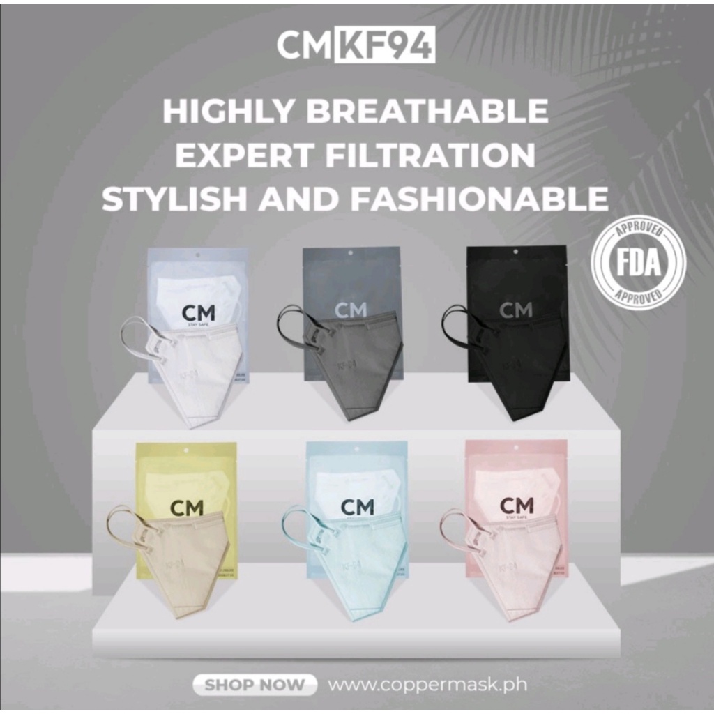 Original COPPERMASK KF94 Medical Grade, FDA Approved Shopee Philippines