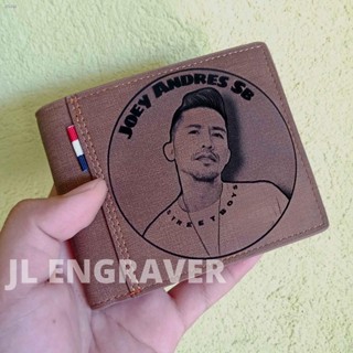 Vouchers & Services  Leather Wallet with Engraved Picture and Message for Men Husband Birthday Gift #9