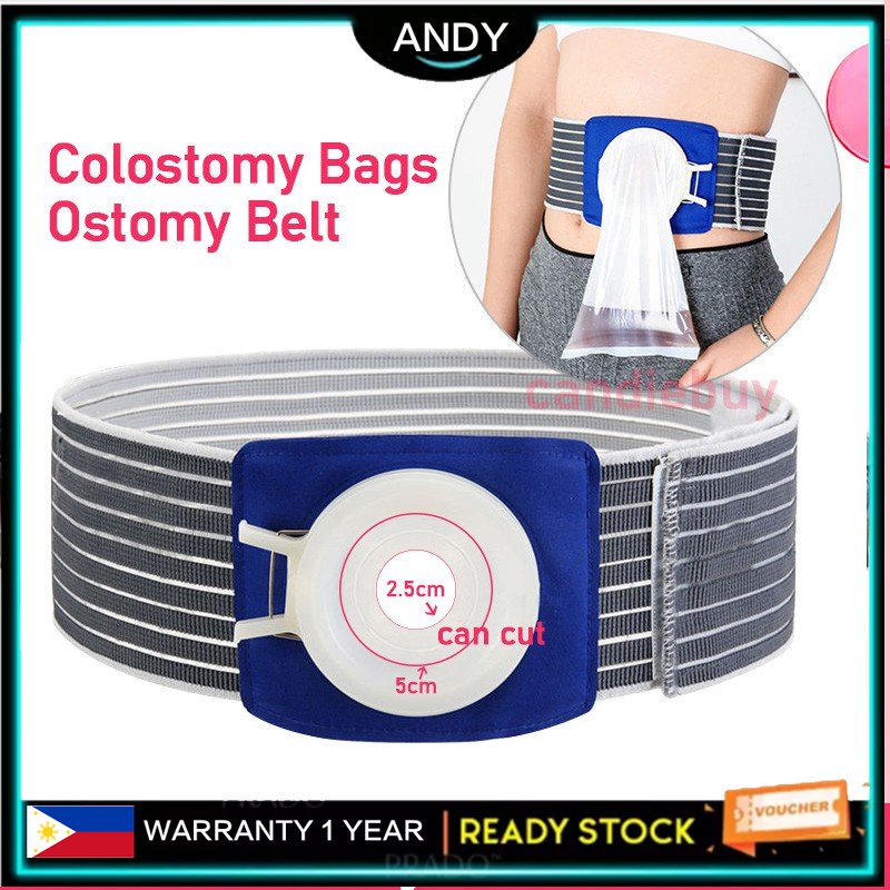 Durable and Elastic Colostomy Bags Ostomy Belt Drainable Urostomy Bag ...