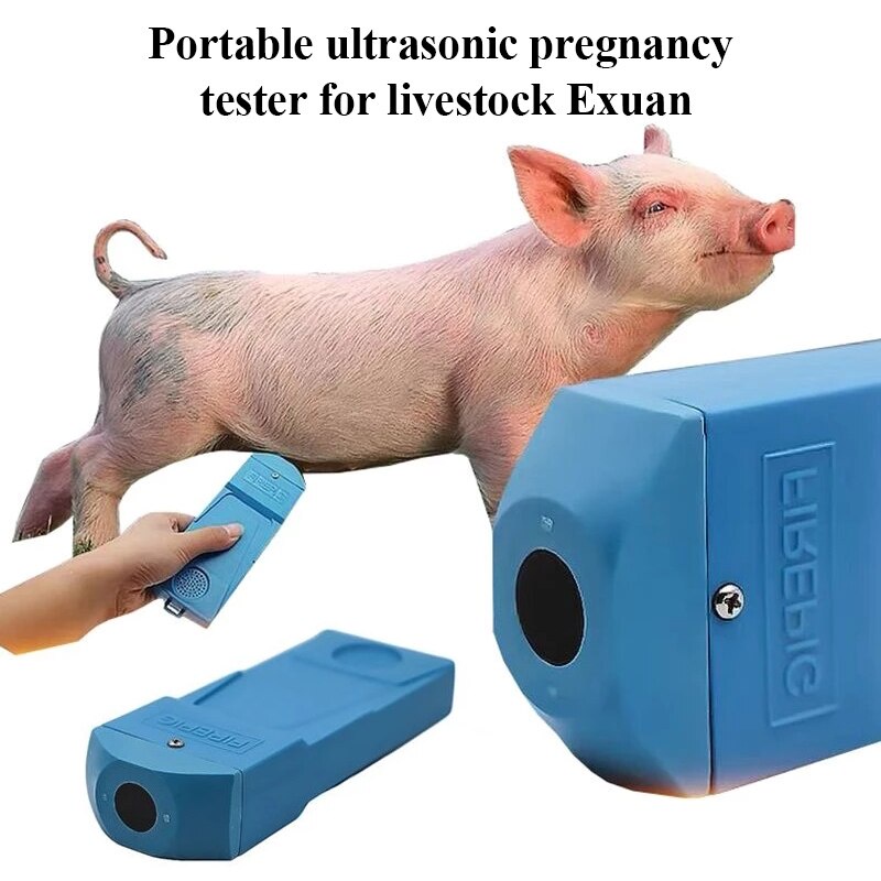 Livestock Portable Ultrasound Pregnancy Tester Swine Pig Pork Sheep