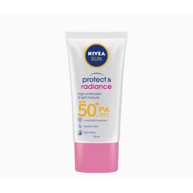 Nivea Sun Protect & Radiance Daily Sun Protection Face Cream with SPF50