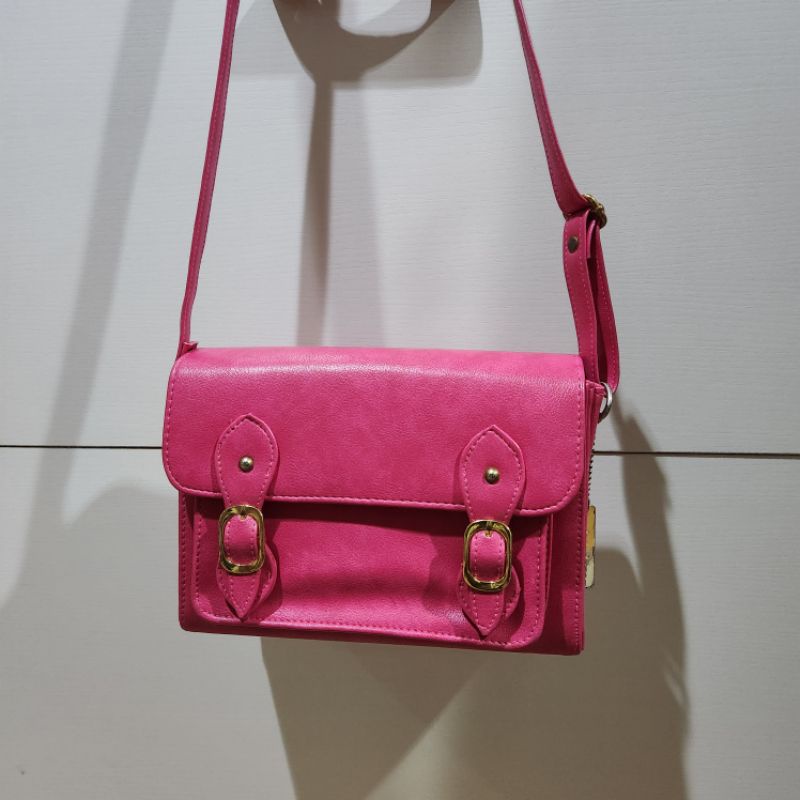 Primadonna Pink Small Hand Bag Sling Bag (Made in Thailand) Women's Bag