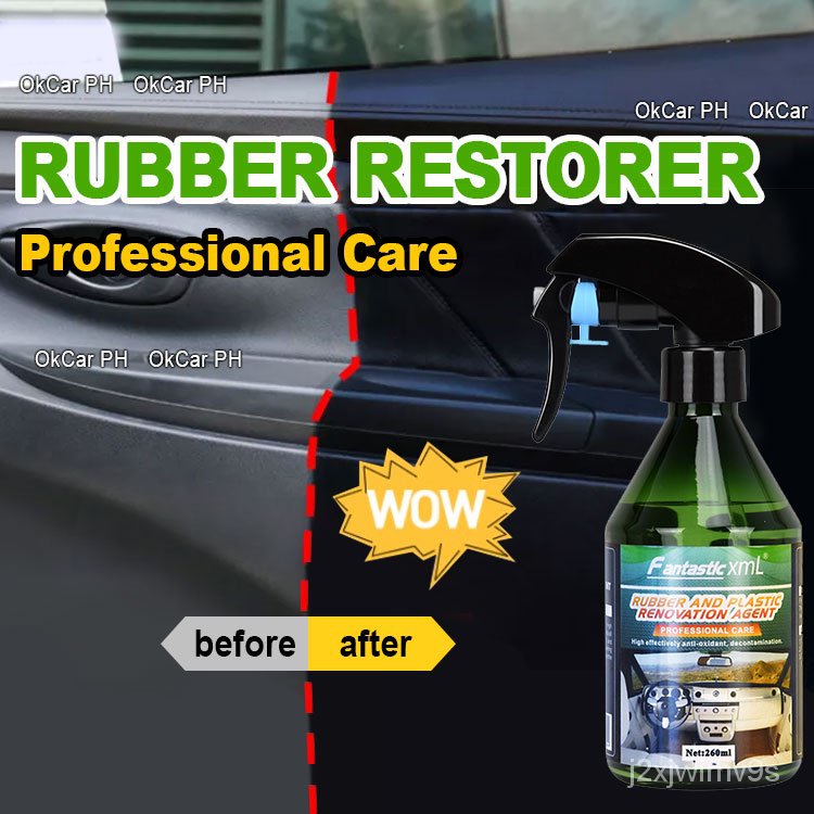 Professional Car Care Rubber and Plastic Restorer Trim Restorer Back to