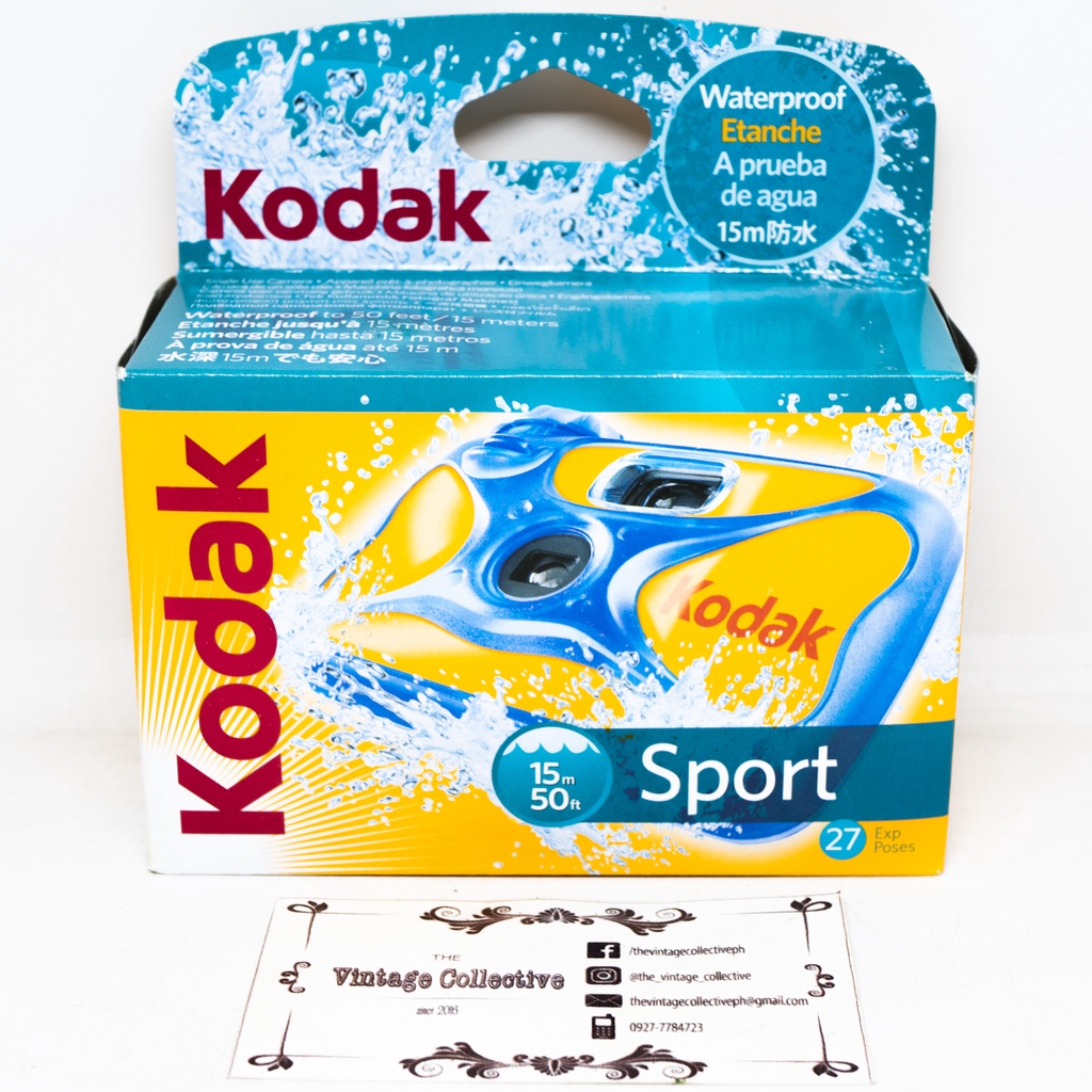 Kodak Sport Waterproof Disposable Camera [GRAB/COD] Shopee Philippines