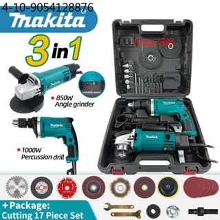 tolsen tool set Makita original 2in1 Electric Impact Drill and grinder and drill Set power tools jap