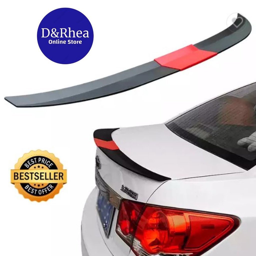 Adjustable Rear Roof Spoiler Wing Lip Rear Trunk Spoiler Universal