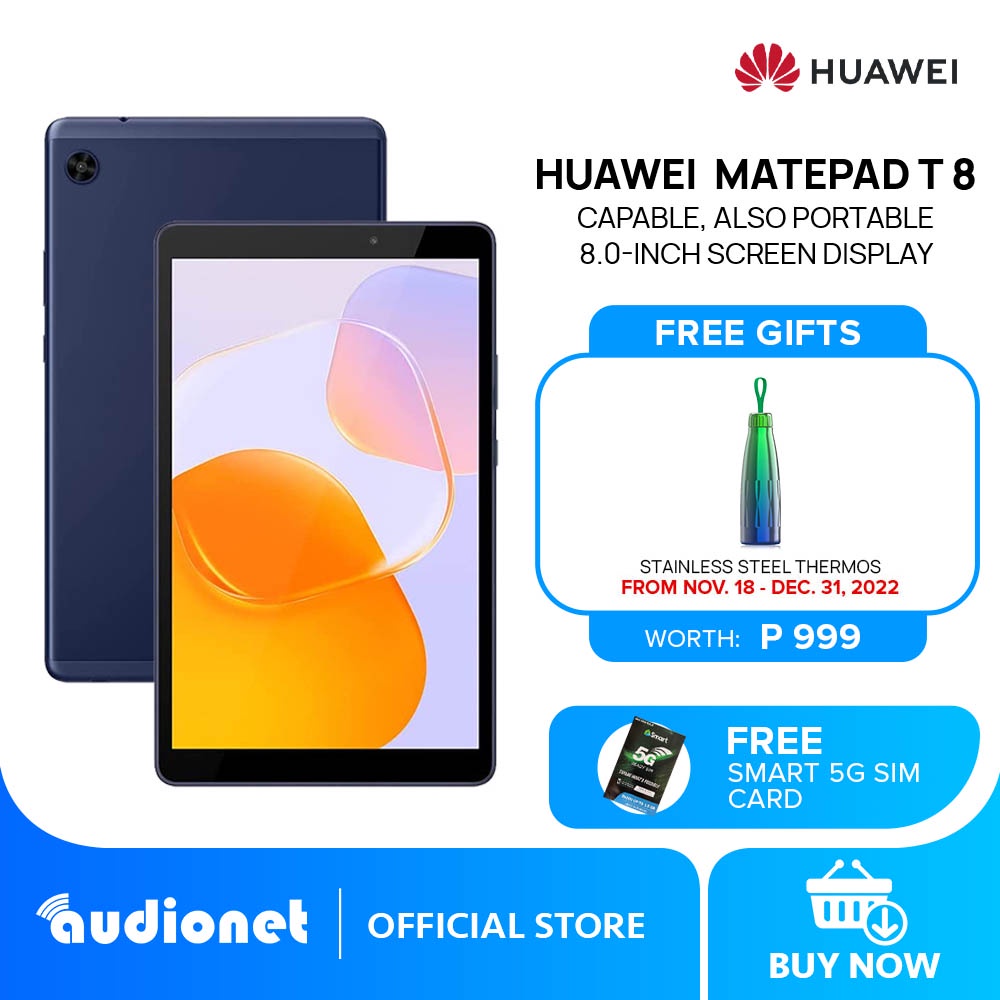 HUAWEI MatePad T 8 LTE Tablet | 3GB RAM + 32GB ROM | MTK MT8768 | 8 ...