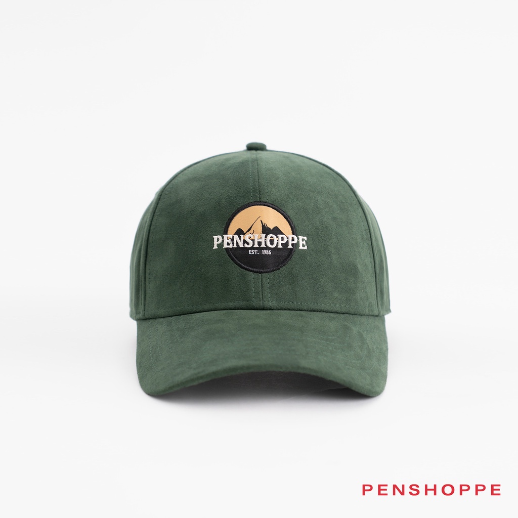 Penshoppe Varsity Cap For Men (Dark Green) | Shopee Philippines