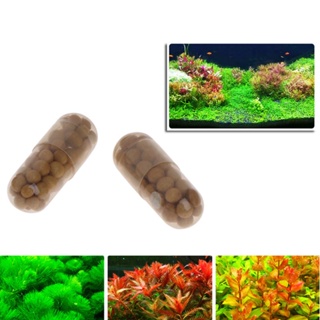 ○40pcs Aquarium Plant Seeds Soil Fish Tank Accessories Decoration Aquatic Float Water Grass Clay Cup