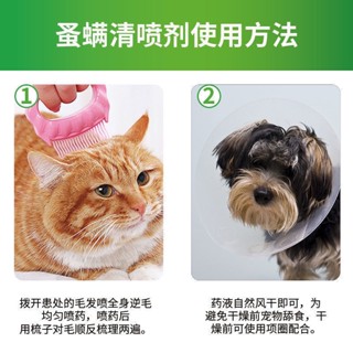 ┅Cat anthelmintic cat in vitro insecticide kitten in vitro deworming pet cat to remove lice and ti #2