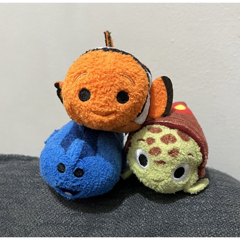 Disney Tsum Tsum Nemo Dory And Squirt Plush Toys | Shopee Philippines