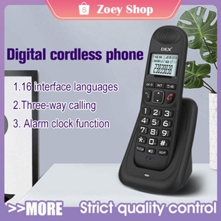 D1003 digital cordless telephone home landline, with caller ID/hands-free/LCD backlight function/tel