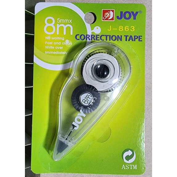 JOY CORRECTION TAPE MODEL J863 5MMx8M Shopee Philippines