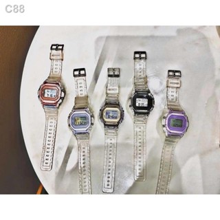 ﺴTransparent Fashion Square Dial Digital Watch Multifunctional Unisex Watches Relo for Men Women #2