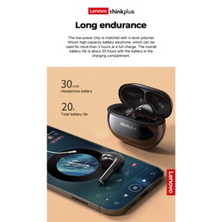 Original Lenovo XT93 Bluetooth 5.2 Wireless Headphones Stereo Earbuds ...