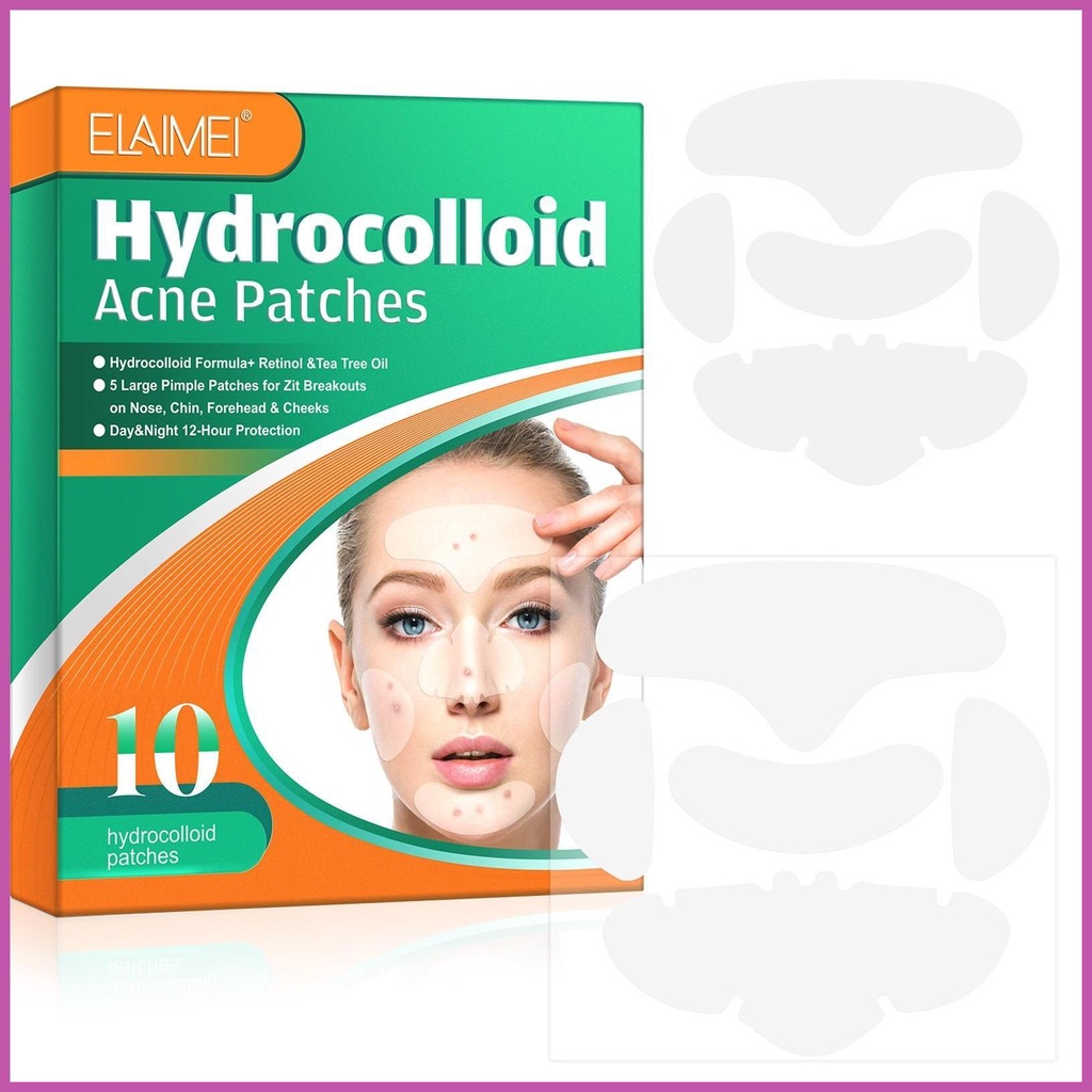 Pimple Patches Hydrocolloid Zit Patches Nose 5 Large Pimple Patches for