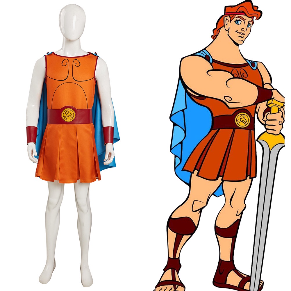 Toitaly Hercules Costume Men Hercules Adult Costume Cosplay Halloween