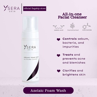 oxecure cleanser YSERA SKIN Azelaic Foam Wash All-In-One Cleanser◈ #1