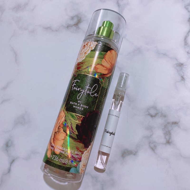 Bath & Body Works Fragrance MistFairytale Decant/Takal 10ml Shopee