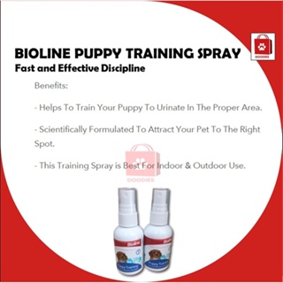 Bioline Puppy Training Potty Spray 50ml