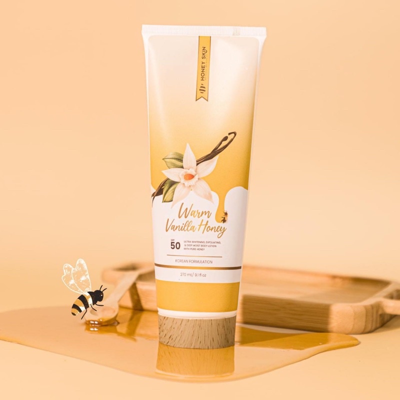 Warm Vanilla Honey Lotion SPF50 270ml Shopee Philippines